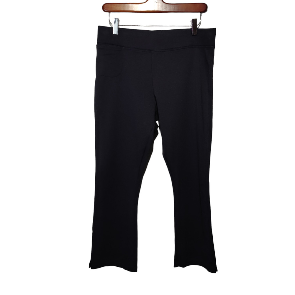 American Giant Black Cropped Pants